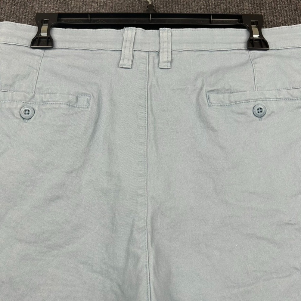 Rugby University Men's 38W Chino Shorts Light Blue Preppy Beach Travel Casual - Picture 6 of 14